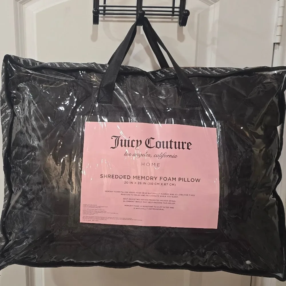 Juicy Couture Home Shredded Memory Foam Pillow‎